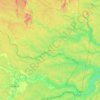 Amazonas topographic map, elevation, terrain