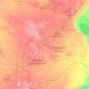 Itigi topographic map, elevation, terrain