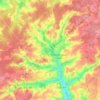 Le Grand-Lucé topographic map, elevation, terrain