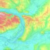 Samara topographic map, elevation, terrain