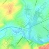 Chalfont topographic map, elevation, terrain