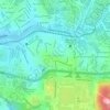 Jardim Teresópolis topographic map, elevation, terrain