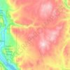 Area C (Inkaneep/Willowbrook) topographic map, elevation, terrain