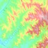 Fawcett topographic map, elevation, terrain