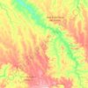 Santa Rita do Trivelato topographic map, elevation, terrain