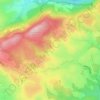 Le Rouret topographic map, elevation, terrain