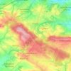 Dialan sur Chaîne topographic map, elevation, terrain