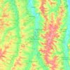 Vic-Fezensac topographic map, elevation, terrain