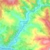 Rufina topographic map, elevation, terrain
