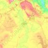 Longford topographic map, elevation, terrain
