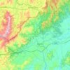 McDowell County topographic map, elevation, terrain