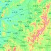 永丰县 topographic map, elevation, terrain