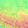 Karachay-Cherkessia topographic map, elevation, terrain