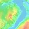 Westmount topographic map, elevation, terrain