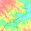 Glen Rose topographic map, elevation, terrain