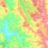 Selitë topographic map, elevation, terrain