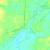 Embarrass topographic map, elevation, terrain