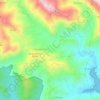 Ranchera topographic map, elevation, terrain