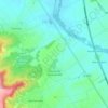 Cauroy-lès-Hermonville topographic map, elevation, terrain