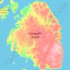 Cornwallis Island topographic map, elevation, terrain