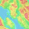Dartmouth topographic map, elevation, terrain