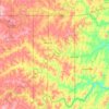 Seminole County topographic map, elevation, terrain