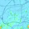 沙溪镇 topographic map, elevation, terrain