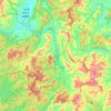 Mohan topographic map, elevation, terrain