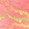 Bah topographic map, elevation, terrain