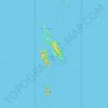 Phi Phi Islands topographic map, elevation, terrain