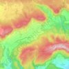 Valle de Arana topographic map, elevation, terrain