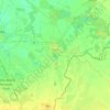 Gyula topographic map, elevation, terrain