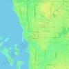 Sarasota topographic map, elevation, terrain