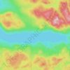 Bonaparte Lake topographic map, elevation, terrain