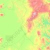 Municipio Uyuni topographic map, elevation, terrain