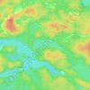 Shoe Lake topographic map, elevation, terrain