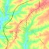 Mineral Point topographic map, elevation, terrain