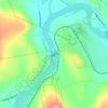 Riley Dam topographic map, elevation, terrain