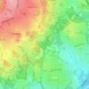 Shropshire Canal topographic map, elevation, terrain