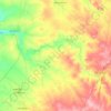 Vals River topographic map, elevation, terrain