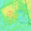 Hamburger Stadtpark topographic map, elevation, terrain