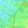 Muhaisnah topographic map, elevation, terrain