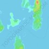 Partridge Island topographic map, elevation, terrain