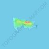 Nihoa Island topographic map, elevation, terrain
