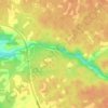Magnetawan River topographic map, elevation, terrain
