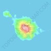 Heard Island topographic map, elevation, terrain