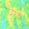 MBJB City Forest topographic map, elevation, terrain