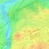 Uplands Pathway Network topographic map, elevation, terrain