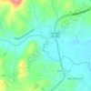 Mills River topographic map, elevation, terrain