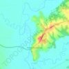 Князе-Волконское topographic map, elevation, terrain